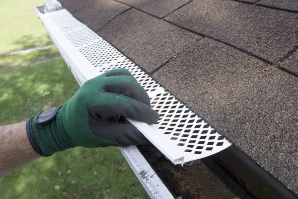 Gutter Cap Installation in Cabot